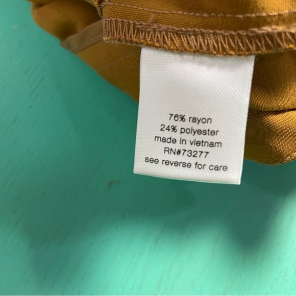 NWT Elizabeth and James Pleated High Rise Belted Pants Size 2 - Picture 13 of 13